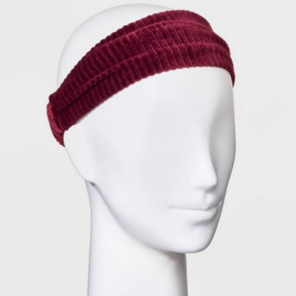 NWT "Universal Thread" maroon headwrap
